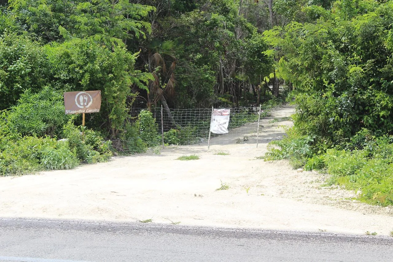 Campsite Stage One Camping Hotel Tulum Mexico