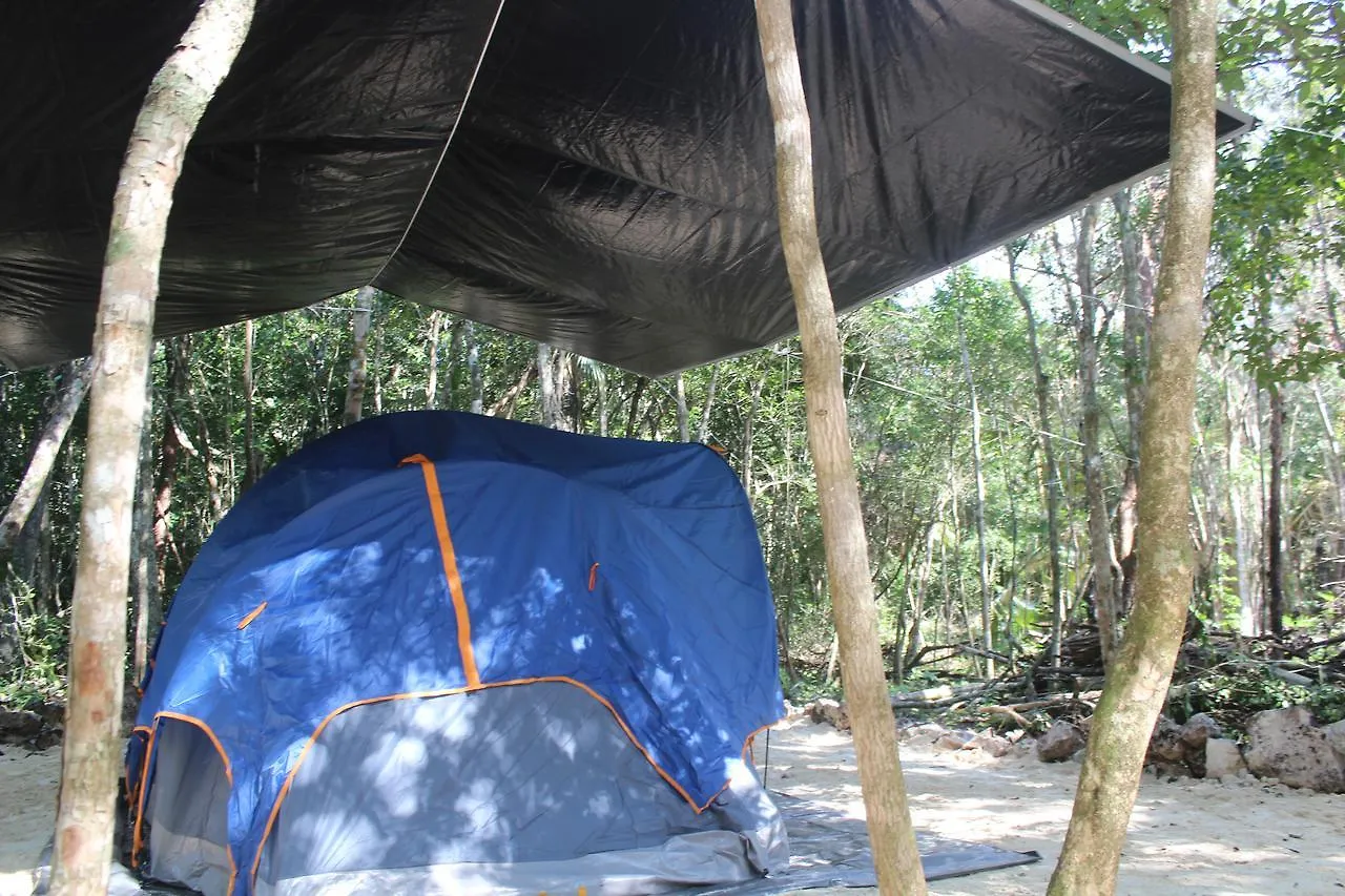 Stage One Camping Hotel Tulum Mexico