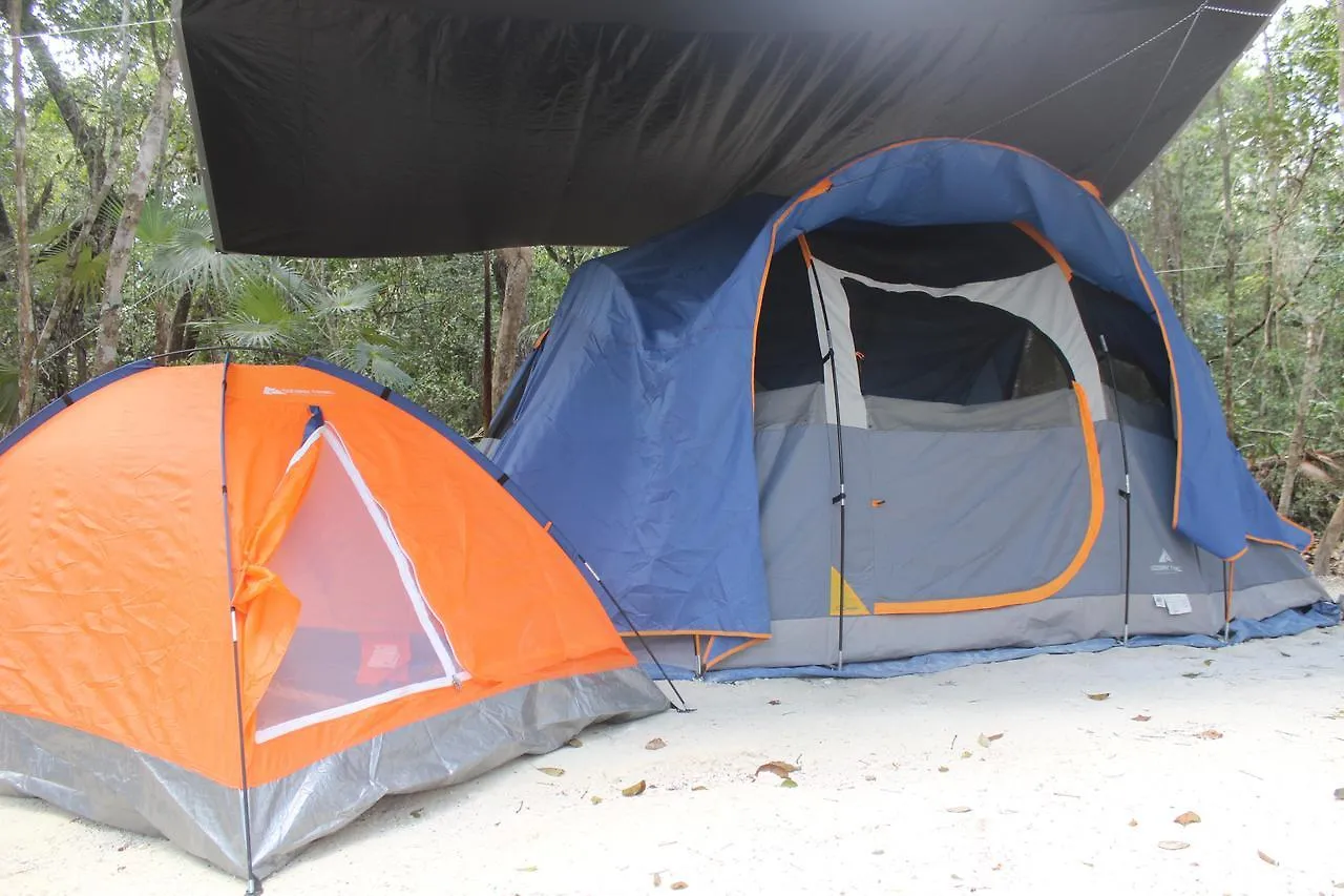 Campsite Stage One Camping Hotel Tulum