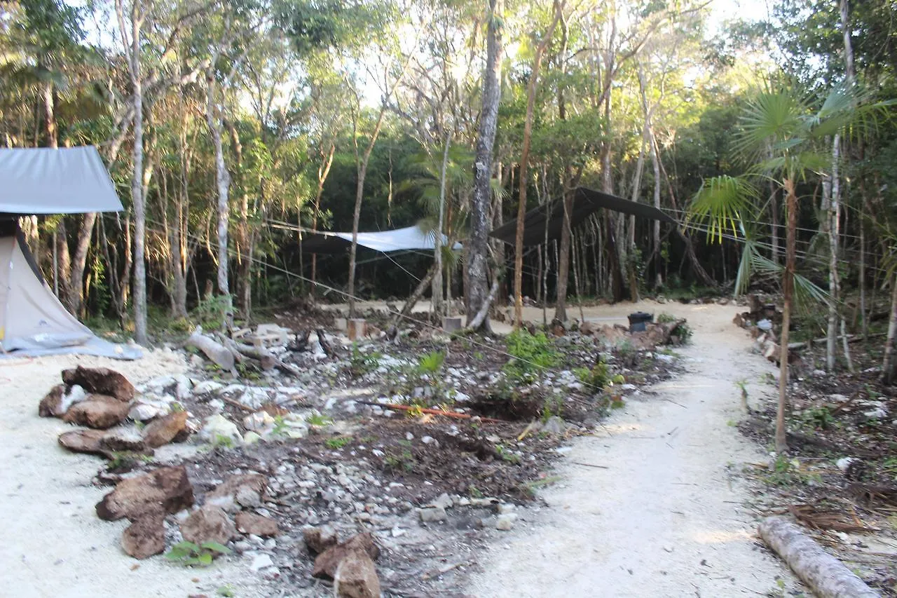 Kemping Stage One Camping Hotel Tulum Meksyk